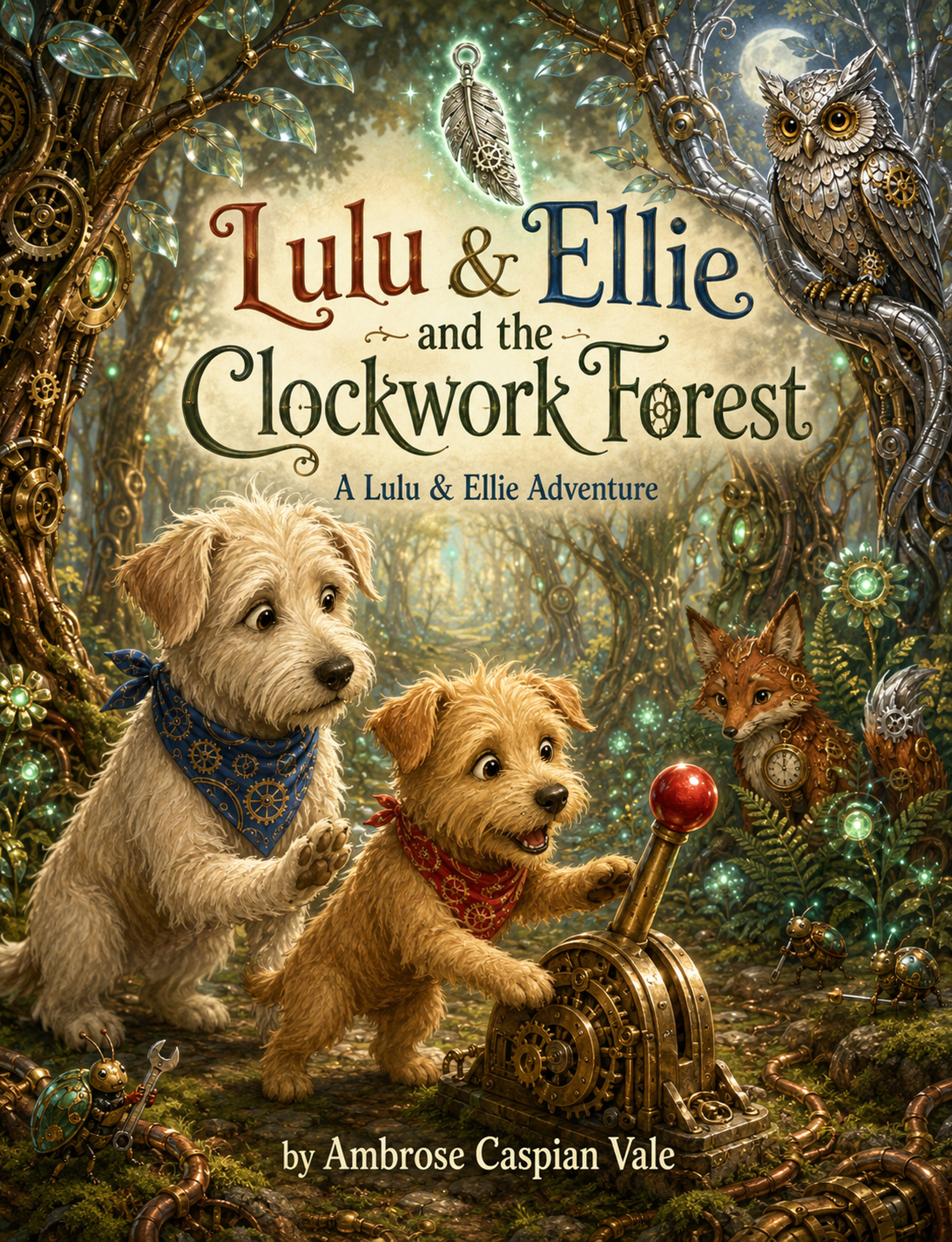 Lulu & Ellie and the Clockwork Forest cover art