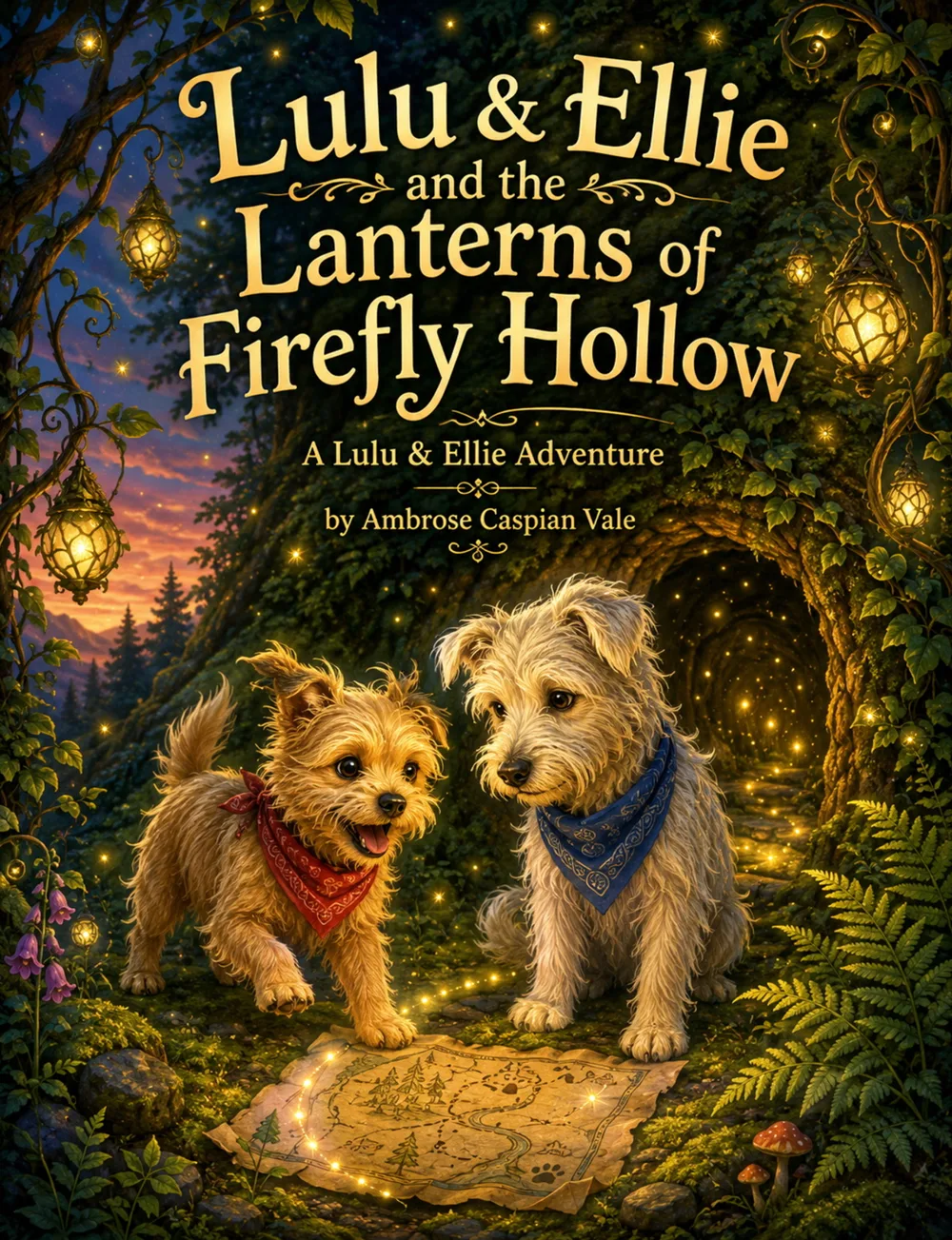 Lulu & Ellie and the Lanterns of Firefly Hollow cover art