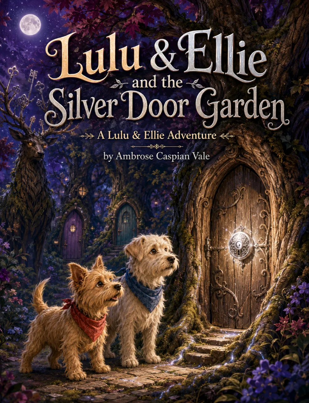 Lulu & Ellie and the Silver Door Garden cover art
