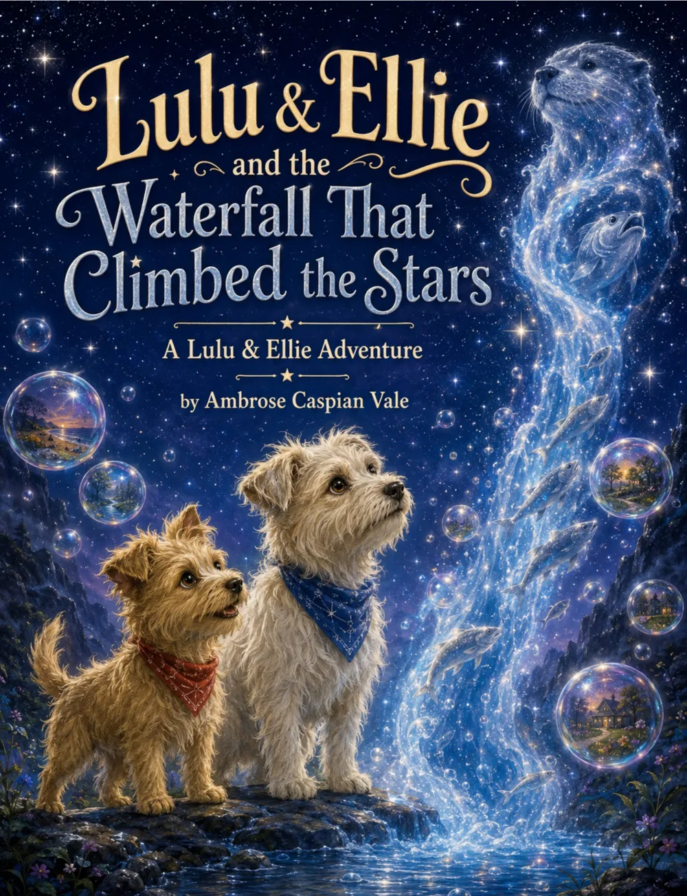 Lulu & Ellie and the Waterfall That Climbed the Stars cover art